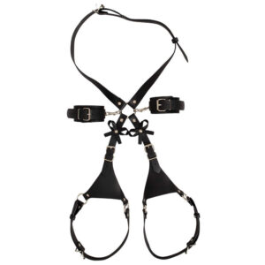Bad Kitty Hofte Harness med Håndjern