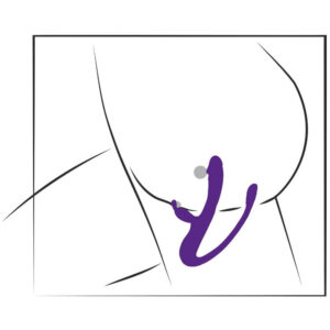Sweet Smile Rabbit Vibrator med G-punkt og Anal Tickler