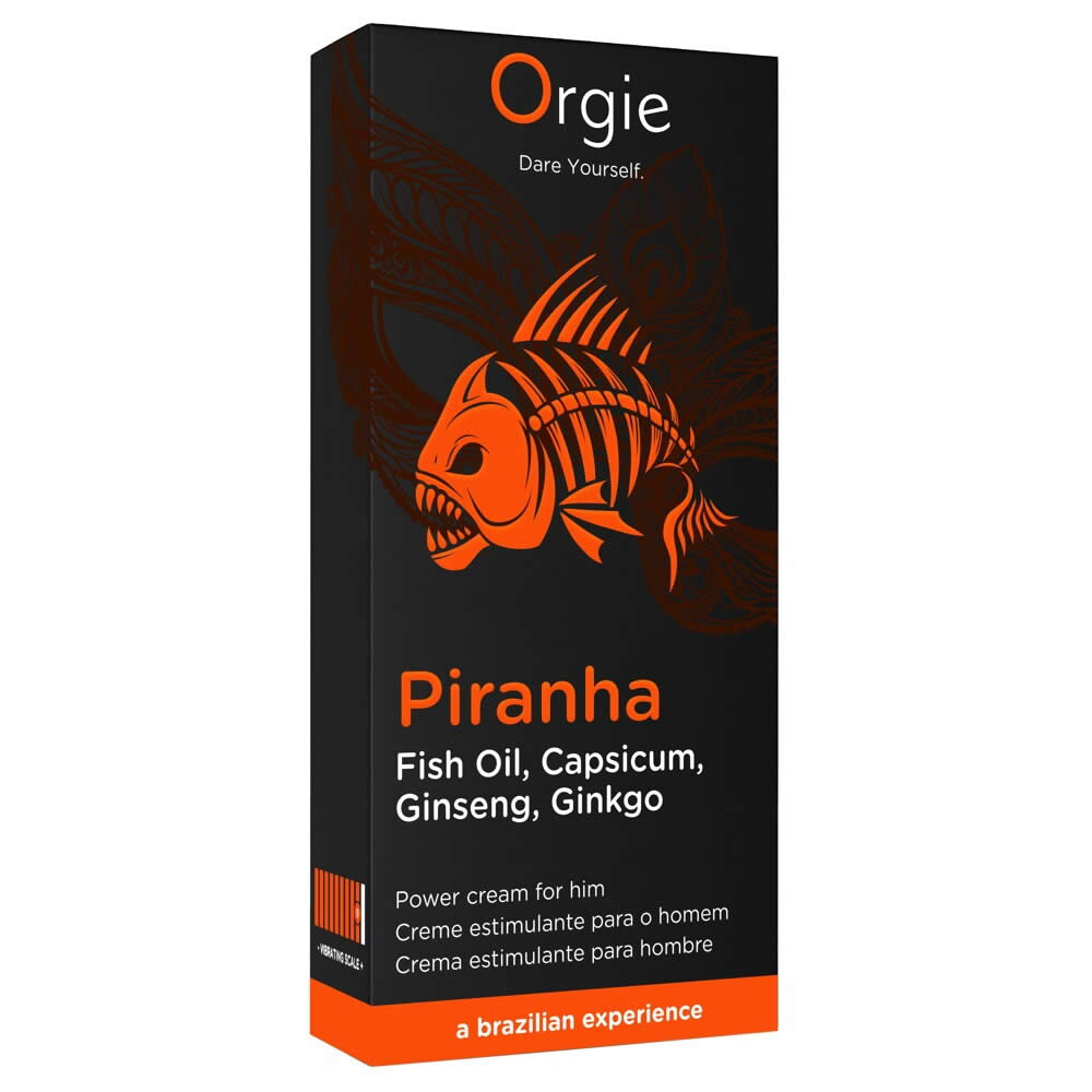 Orgie Piranha Varmende Stimulerende Peniscreme med Piranha Olie
