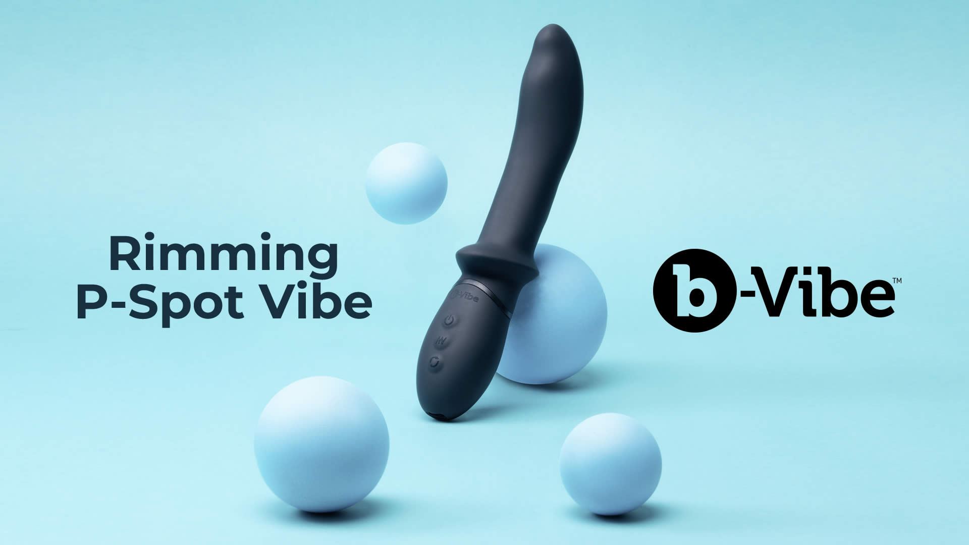 B-Vibe Rimming P-Spot Vibe Anal Vibrator