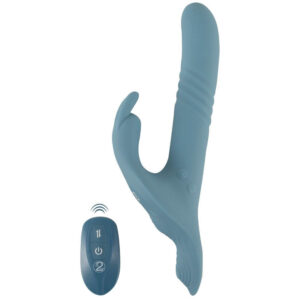 Your Strap-On Sæt med Fjernbetjent Rabbit Vibrator