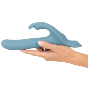Your Strap-On Sæt med Fjernbetjent Rabbit Vibrator