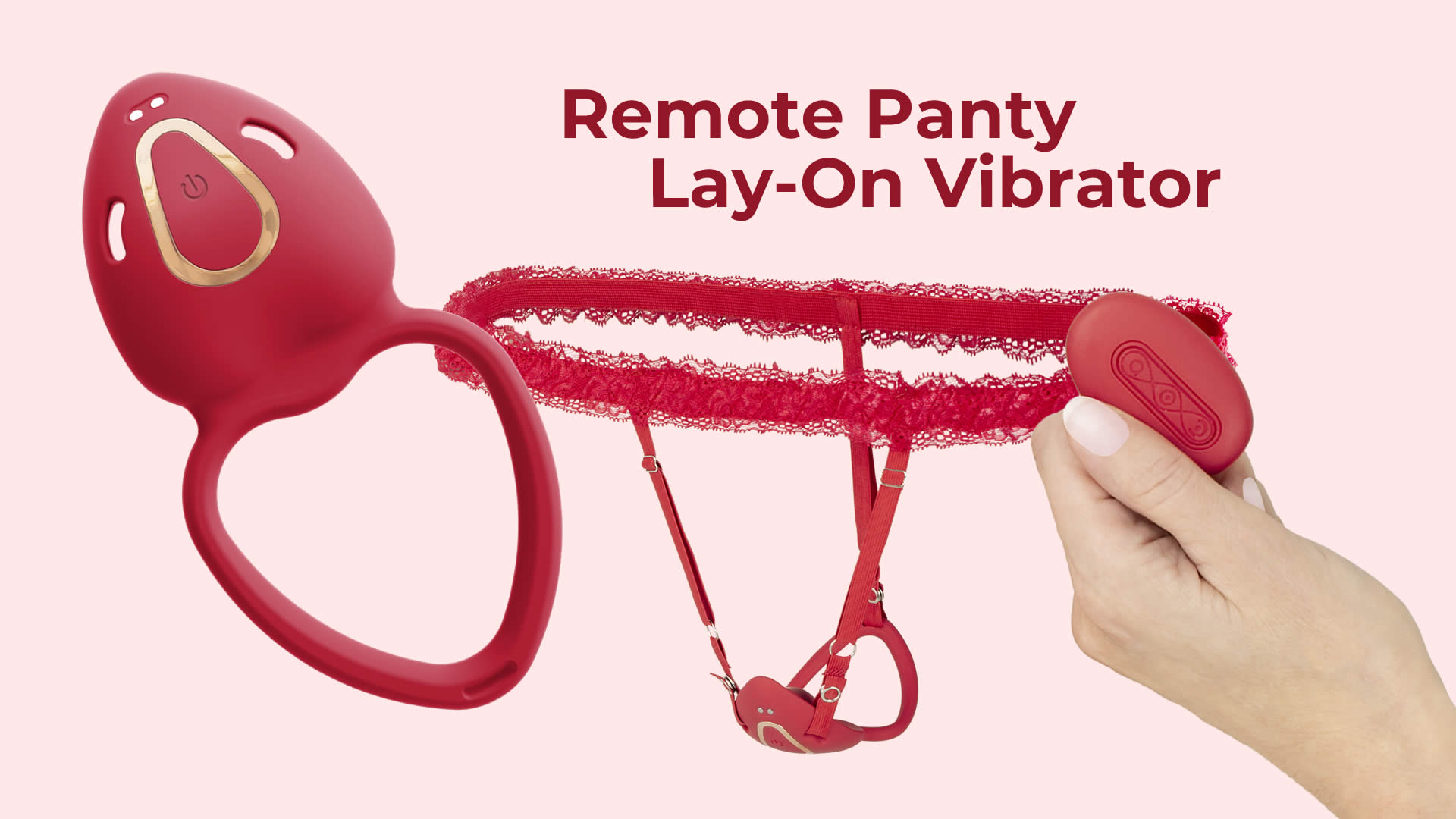 Lay-On Fjernbetjent Trusse Klitoris Vibrator