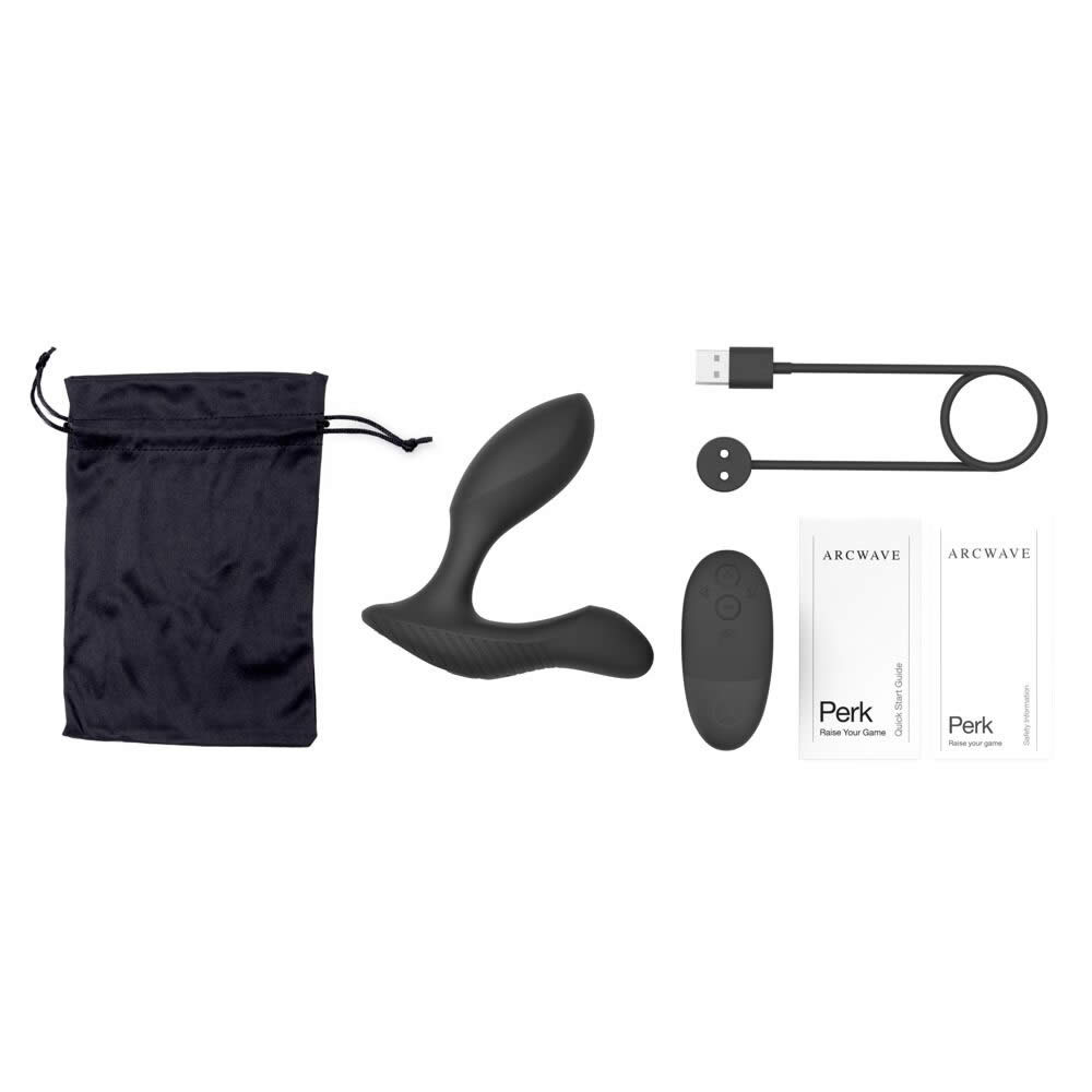 Arcwave Perk Prostata Dobbelt Vibrator med Fjernbetjening