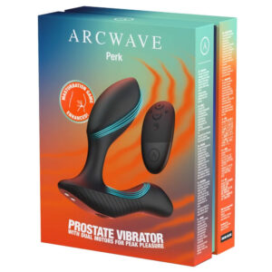 Arcwave Perk Prostata Dobbelt Vibrator med Fjernbetjening