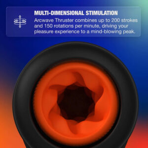 Arcwave Thruster Masturbator Med Rotation, Thrust og App Styring