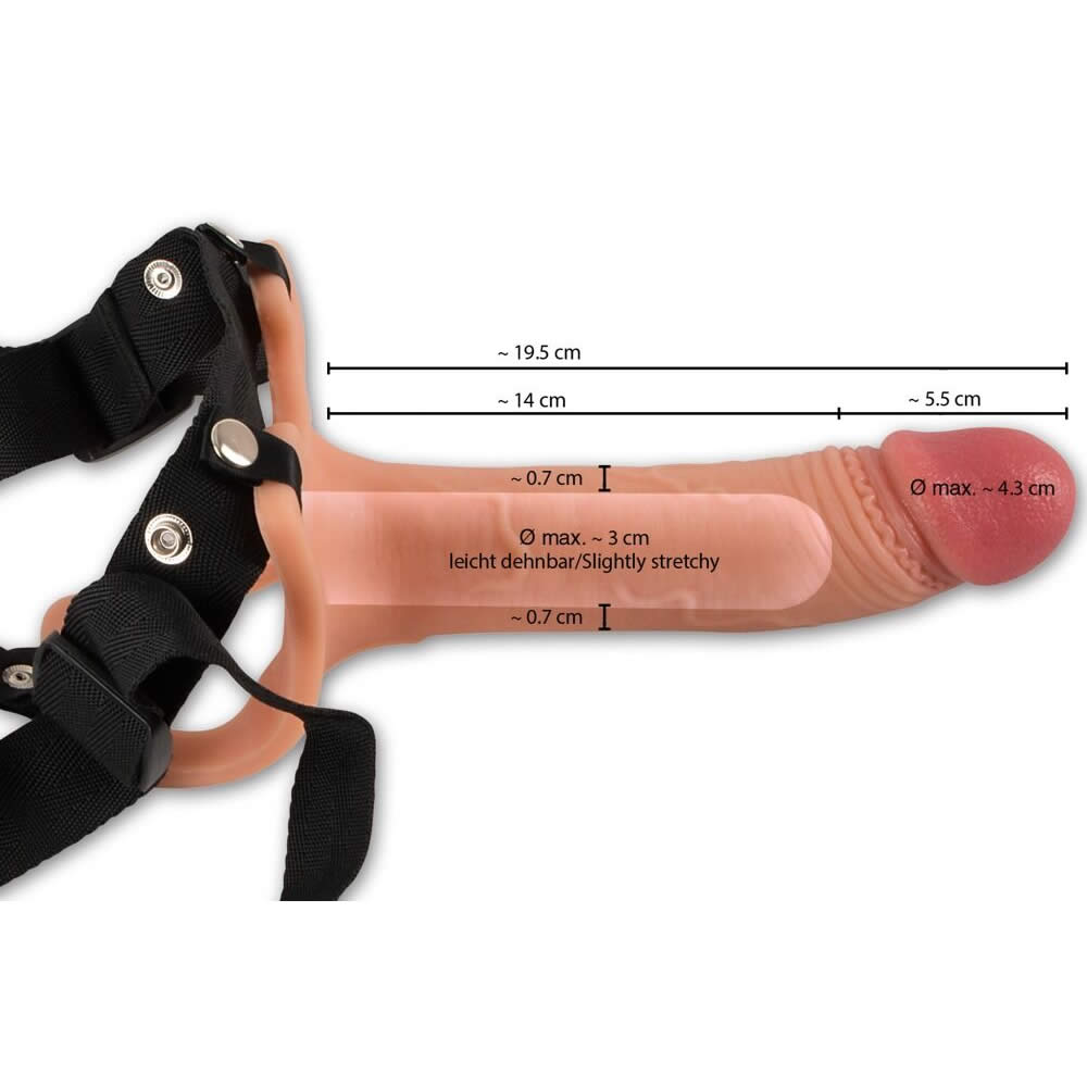 Realistixxx Strap-on Sleeve og Dildo
