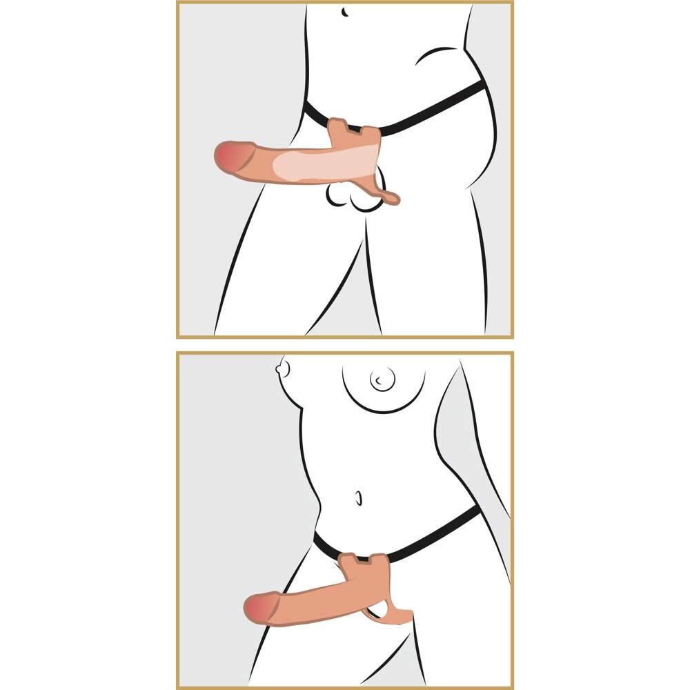 Realistixxx Strap-on Sleeve og Dildo
