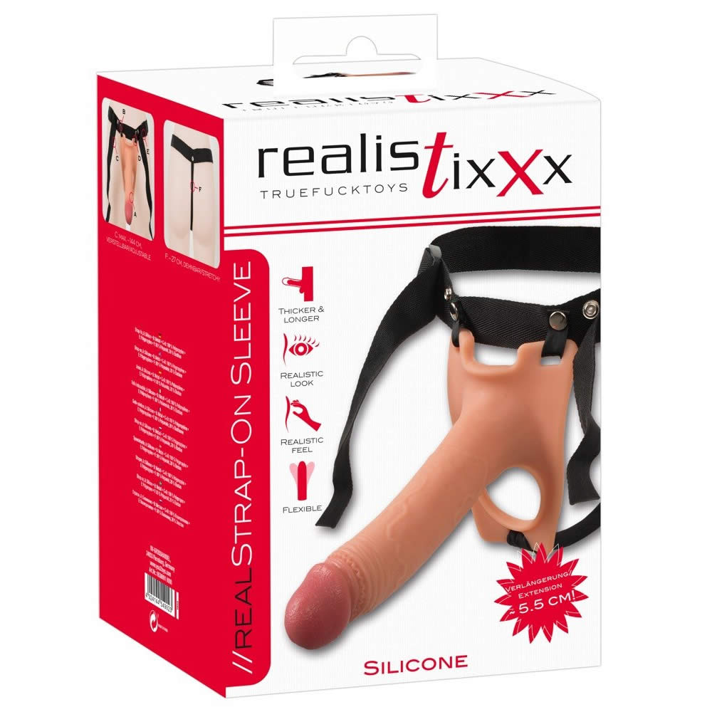 Realistixxx Strap-on Sleeve og Dildo