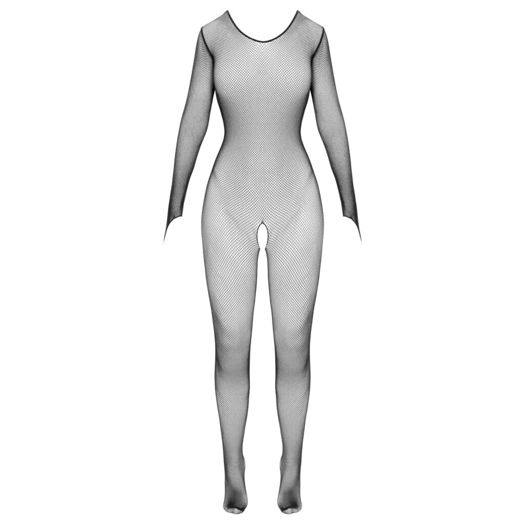Fantasy Bundløs Net Catsuit I Finmasket Net