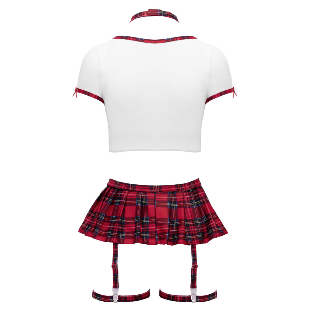 Skolepige Uniform Lingeri Kostume
