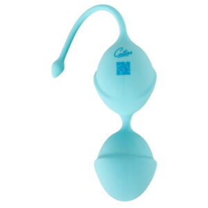 Cuties Ocean Silikone Duo Bækkenbundskugler med Vibro Kugle