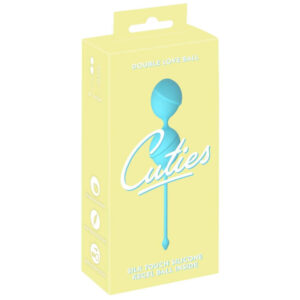 Cuties Ocean Silikone Duo Bækkenbundskugler med Vibro Kugle