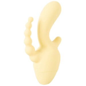 Cuties Mini Triple Rabbit Vibrator med Anal Stimulator
