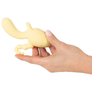 Cuties Mini Triple Rabbit Vibrator med Anal Stimulator