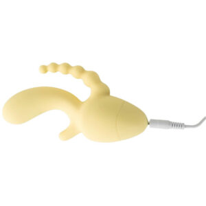 Cuties Mini Triple Rabbit Vibrator med Anal Stimulator