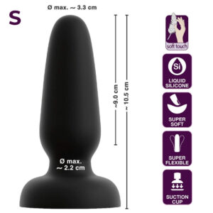 Black Velvets Liquid Silikone Anal Plug