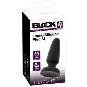 Black Velvets Liquid Silikone Anal Plug