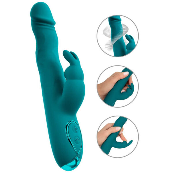 Sweet Smile Rabbit Vibrator med Wiggling (Vrikke) Funktion