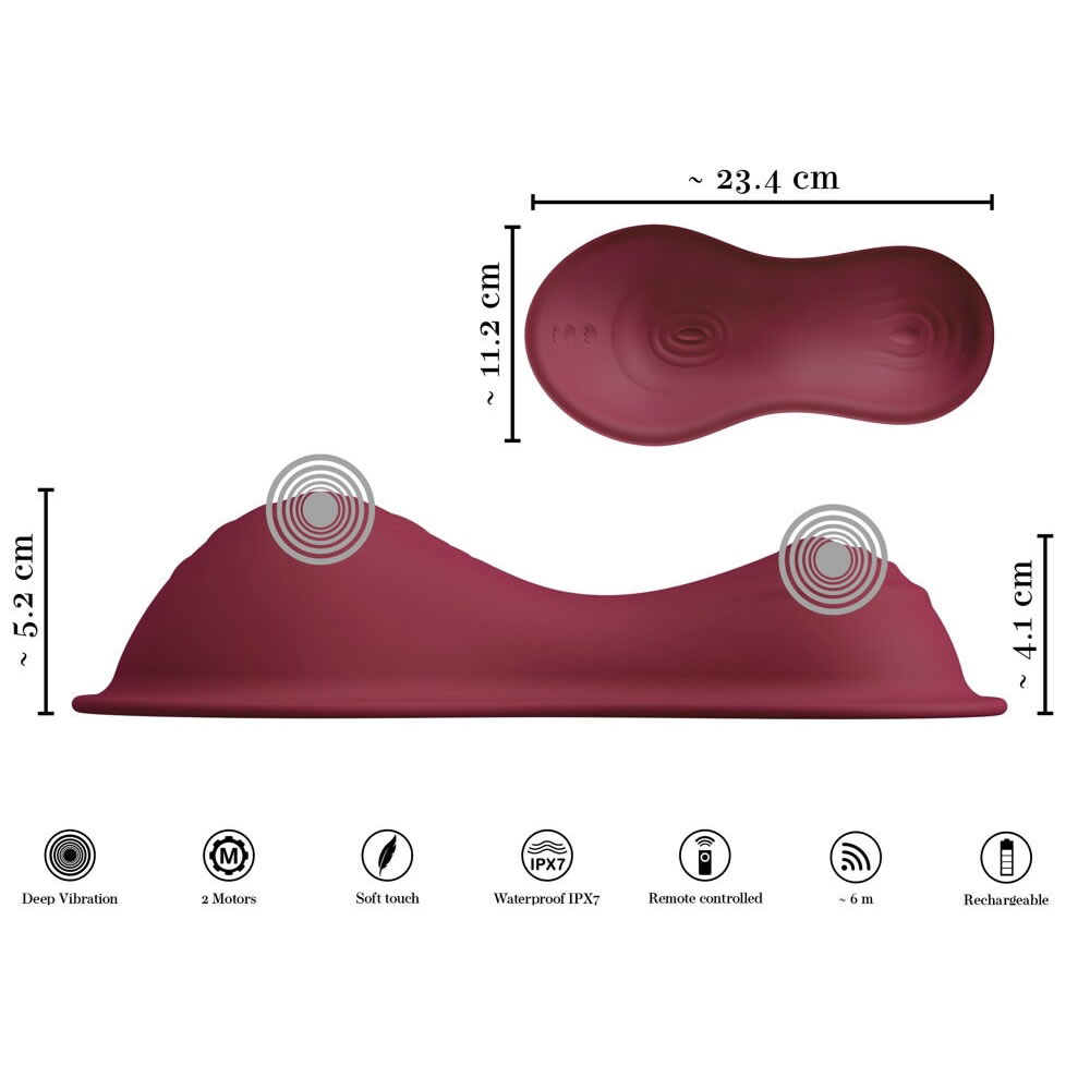Vibepad Intense 2 Kllitoris Vibrator Pude