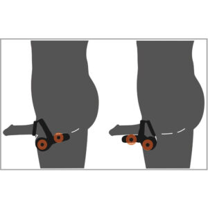 Rebel Testikel Massager med Perineum Stimulator