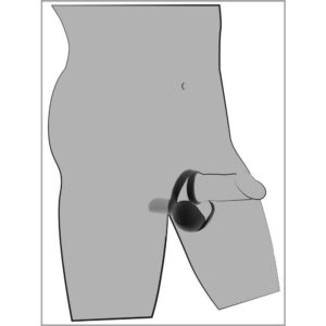 Rebel Testikel Massager med Perineum Stimulator