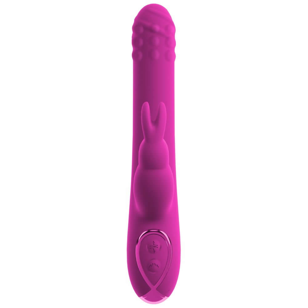 Sweet Smile Rabbit Vibrator med Rotation og Thrust Funktion