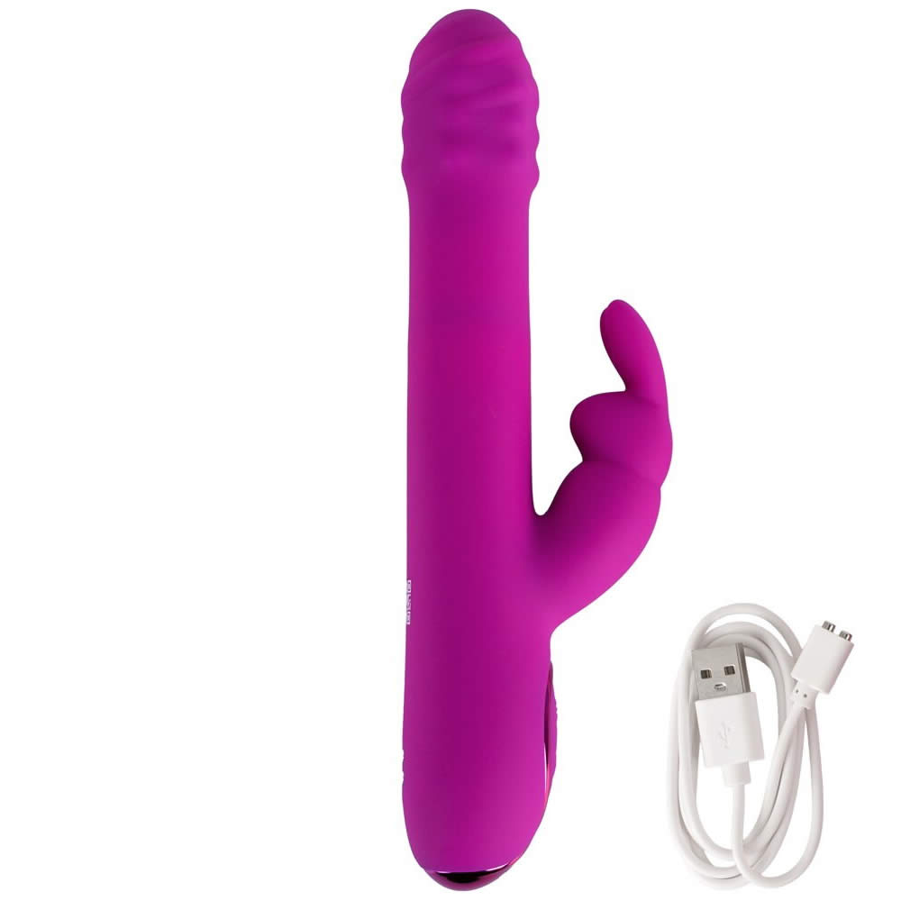 Sweet Smile Rabbit Vibrator med Rotation og Thrust Funktion