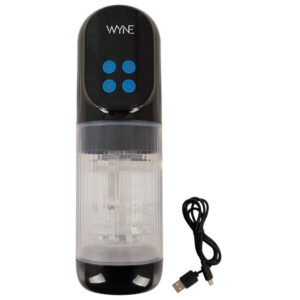 Wyne Masturbator 12 med Rotation, Stroke og Suge Funktion