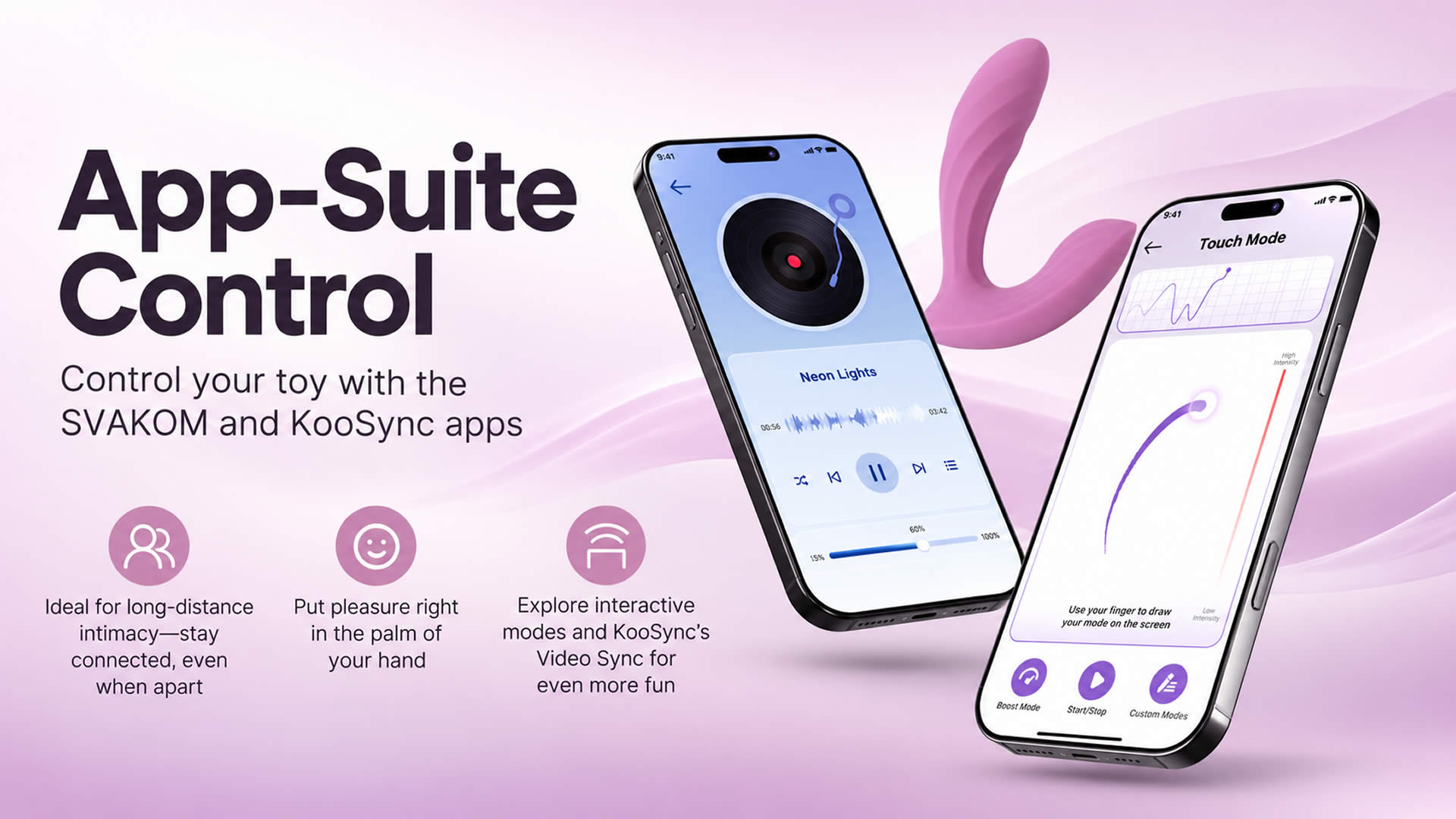 Svakom Erica Plus Trussevibrator med Stødefunktion