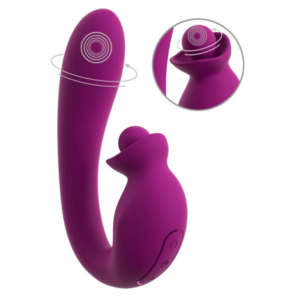 Javida Vibrator med Dobbelt Rotation