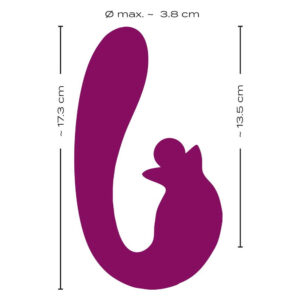 Javida Vibrator med Dobbelt Rotation