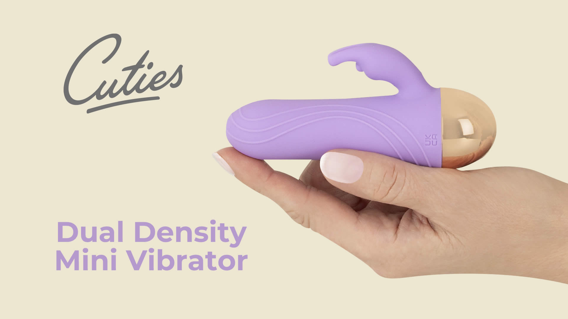 Cuties Dual Density Mini Rabbit Vibrator