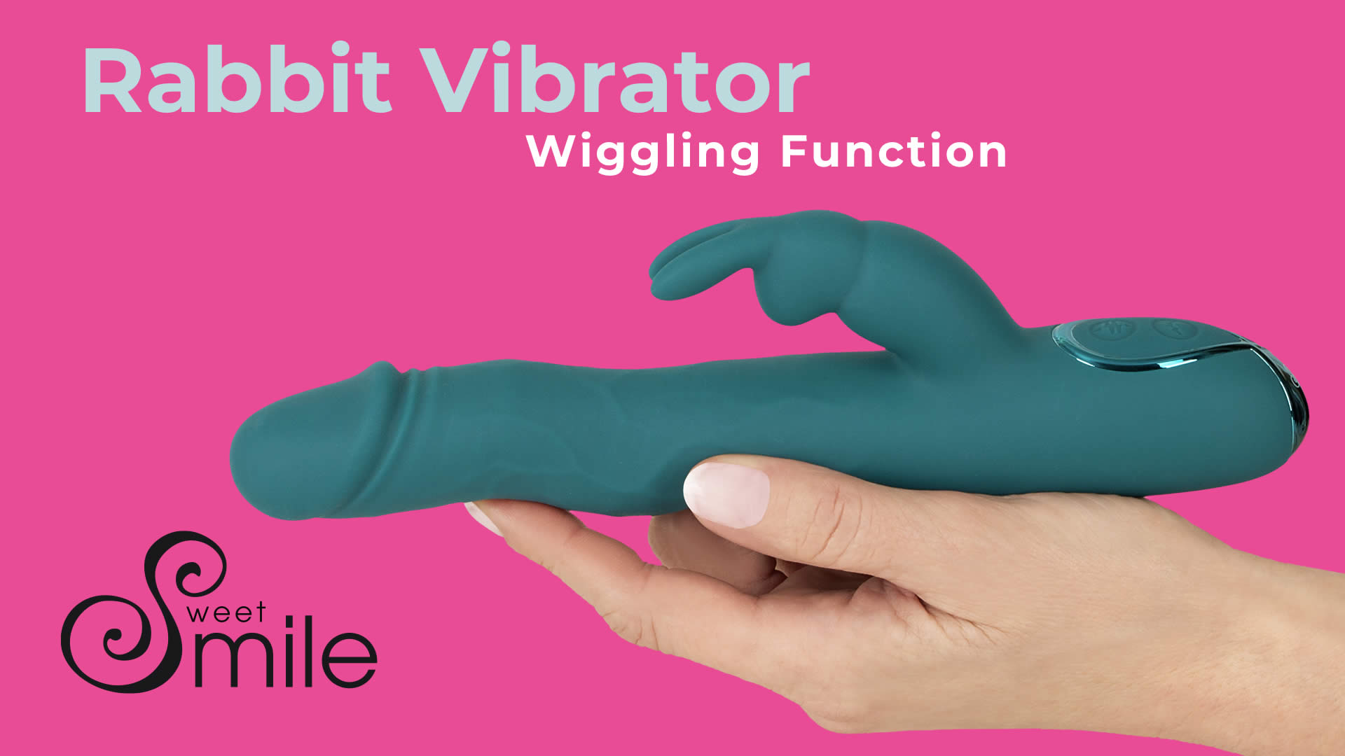 Sweet Smile Rabbit Vibrator med Wiggling (Vrikke) Funktion